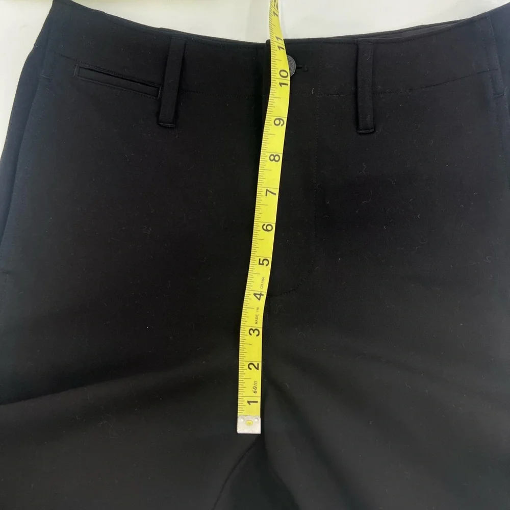 rag & bone Black Sofie High Waist Wide Leg Ponte Knit Trouser Pants 2 Two - Picture 9 of 12